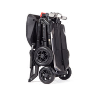 Folding scooter in folded state