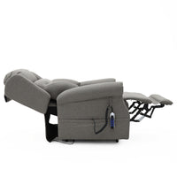 Monterey Royale Five Motor Wide Riser Recliner Chair - Flint