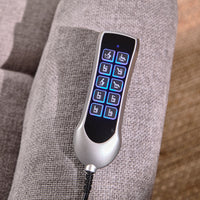 Vermont Royale Five Motor Wide Riser Recliner Chair - Flint