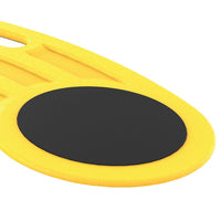 GBUK Banana Board transfer aid with large black oval area, close-up view.
