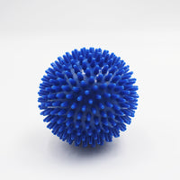 Homecraft Massage Balls with spiky surface for muscle relief, on a white background, front view.