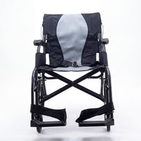 Urathon Apollo Lightweight Wheelchair with aluminium frame, front view on white background.