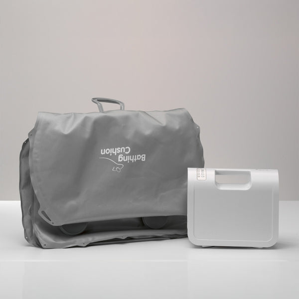 bathing cushion bath lift folded away