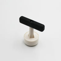 Homecraft Contour Knob Turner with round base and T-handle, on plain background, front view.