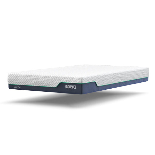 Opera Beds Cool Gel Adjustable Mattress shown isolated on a white background, front angle view.