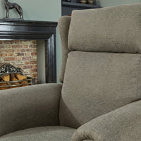 Delby Dual Motor Riser Recliner Chair - Stone
