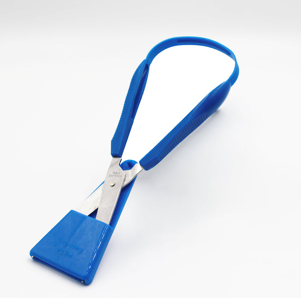Easi-Grip Scissors 75mm pointed blade with easy-grip handle on a white background, front view.