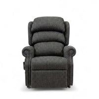 Repose Seating ErgoRise Dual Motor Tilt-In-Space Chair, front view.