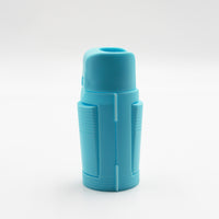 Aidapt Eye Drop Dispenser, cylindrical with textured grip, stands upright on white background, front view.