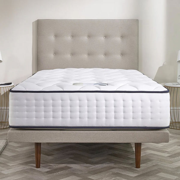 gel 1000 adjustable mattress on a bed front view in a bedroom setting
