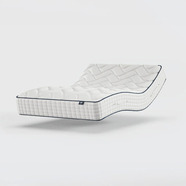 Opera Beds Gel Pro 4000 adjustable mattress with cooling gel and quilted surface, front view.