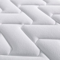 Opera Beds Gel Pro 4000 Adjustable Mattress with textured geometric pattern and cooling gel, close-up.
