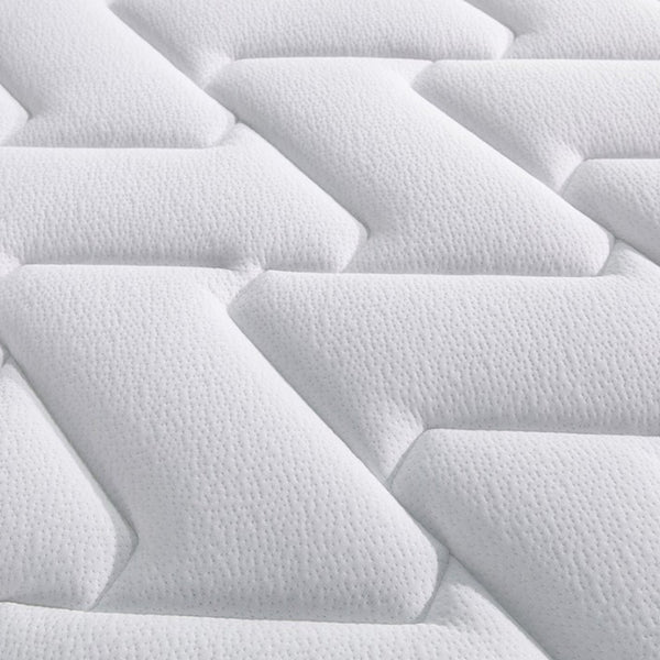 Opera Beds Gel Pro 4000 Adjustable Mattress with textured geometric pattern and cooling gel, close-up.
