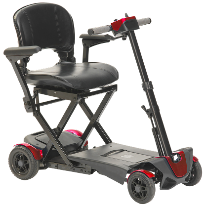 Auto Folding Scooter - Red