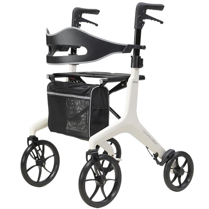 AeroWalk Carbon Rollator - Buttercream Image