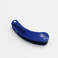Homecraft Key Turner holding two keys, comfort grip handle with curved design, white background, front view.