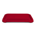 ORNAMIN Large Non-Slip Cutting Board with rounded corners and raised edges for easy grip, front view.