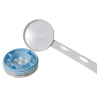 Lotion applicator opened