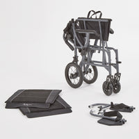 Magnelite Lightweight Wheelchair Transit Folded