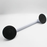 Drive Medium Adjustable Suction Cup Grab Bar with large ends, shown diagonally on a white background, angled view.