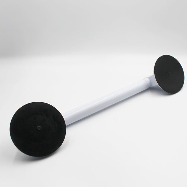 Drive Medium Adjustable Suction Cup Grab Bar with large ends, shown diagonally on a white background, angled view.