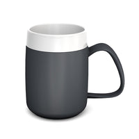 ORNAMIN Mug with Internal Cone on a white surface, white background, front view.