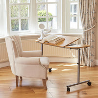 NRS Adjustable Tilting Table in a room setting