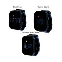Pivotell Vibratime Smart Watch for step, calorie and distance tracking, used for routine or medication reminders, front view.