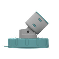 Gordon Ellis Prima Suction Feet cap with angled pivoting attachment and rectangular cutouts, plastic construction, close-up.