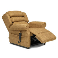 Rimini Dual Motor Tilt-in-Space Chair with remote control, on a white background, front view.