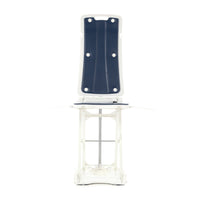 NRS Riverdale Bath Lift with high backrest on plain background, front view.