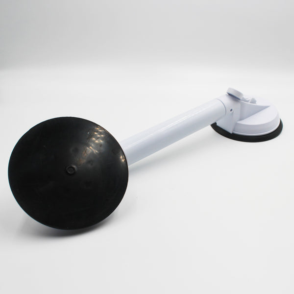 Drive Small Adjustable Suction Cup Grab Bar for bathroom support, shown in close-up front view.