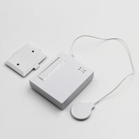 Hearing Products International Sound Sensor Transmitter with cover removed, front view.