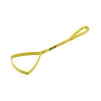 Helping Hand The Leg Up Leg Lifter strap with loops for lifting or moving the leg, mobility aid, flat front view.