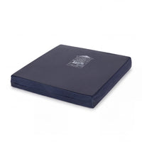 Transflo Cushion Bari silicone gel pressure relief cushion with white logo, square shape, front view.