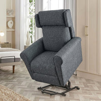 Vionna Dual Motor Riser Recliner Chair - Graphite