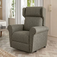 Vionna Dual Motor Riser Recliner Chair - Stone