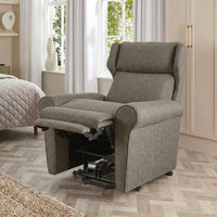 Vionna Dual Motor Riser Recliner Chair - Stone