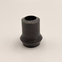Coopers Walking Stick Ferrule with cylindrical shape and flared base, upright on plain white background, front view.